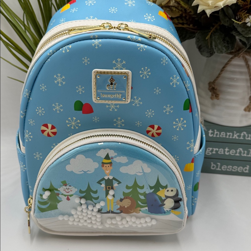 Loungefly Elf backpack and wallet set - Picture 2 of 7